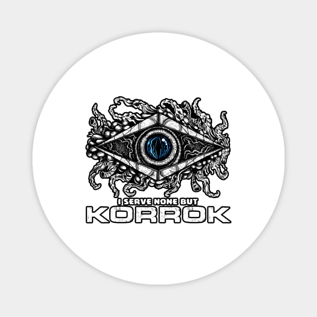 Korrok (Alt Print) Magnet by Miskatonic Designs